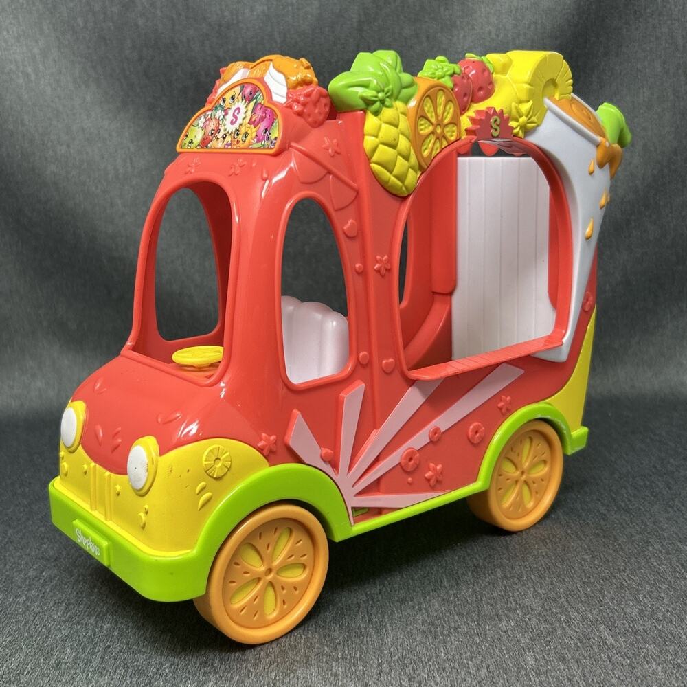 Shopkins Shoppies Groovy Smoothie Juice Truck Vehicle Only Taco Truck Toy